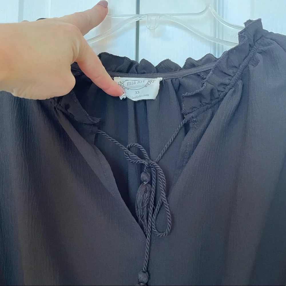 Joyfolie Shlee dress in black - Picture 6 of 8